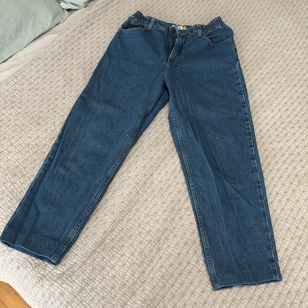 L.L. Bean Relaxed Fit Blue Jeans